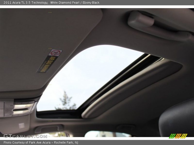 White Diamond Pearl / Ebony Black 2011 Acura TL 3.5 Technology