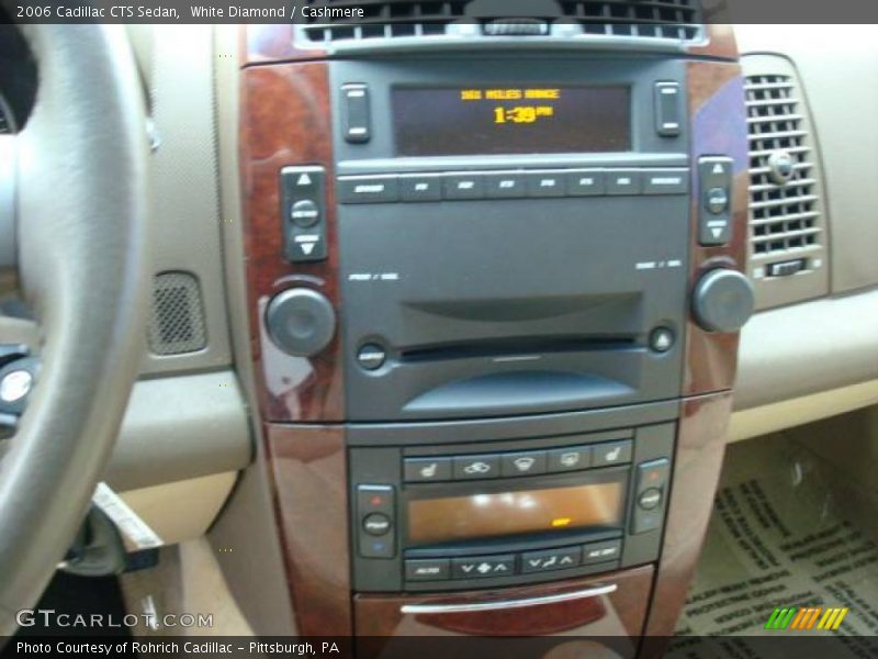 White Diamond / Cashmere 2006 Cadillac CTS Sedan