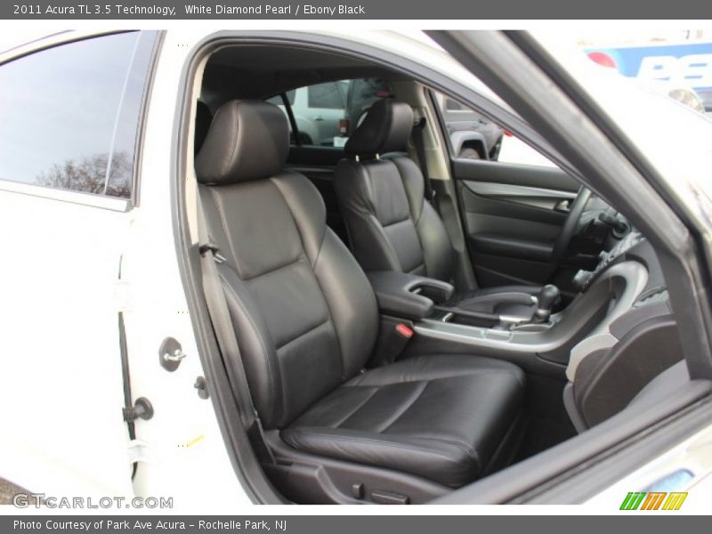 White Diamond Pearl / Ebony Black 2011 Acura TL 3.5 Technology