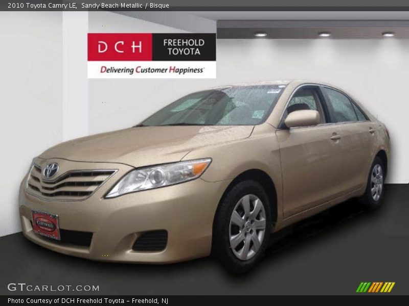 Sandy Beach Metallic / Bisque 2010 Toyota Camry LE