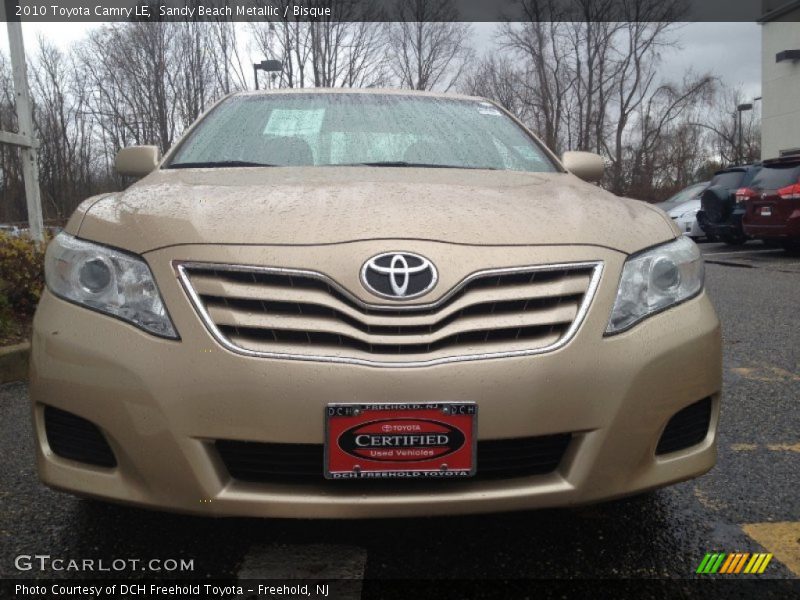 Sandy Beach Metallic / Bisque 2010 Toyota Camry LE