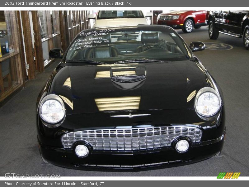 Evening Black / Black Ink 2003 Ford Thunderbird Premium Roadster