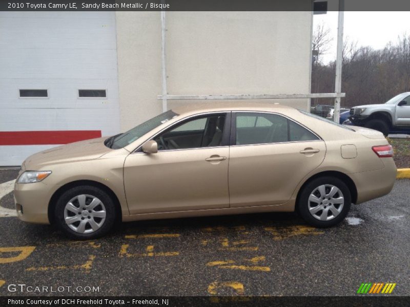 Sandy Beach Metallic / Bisque 2010 Toyota Camry LE