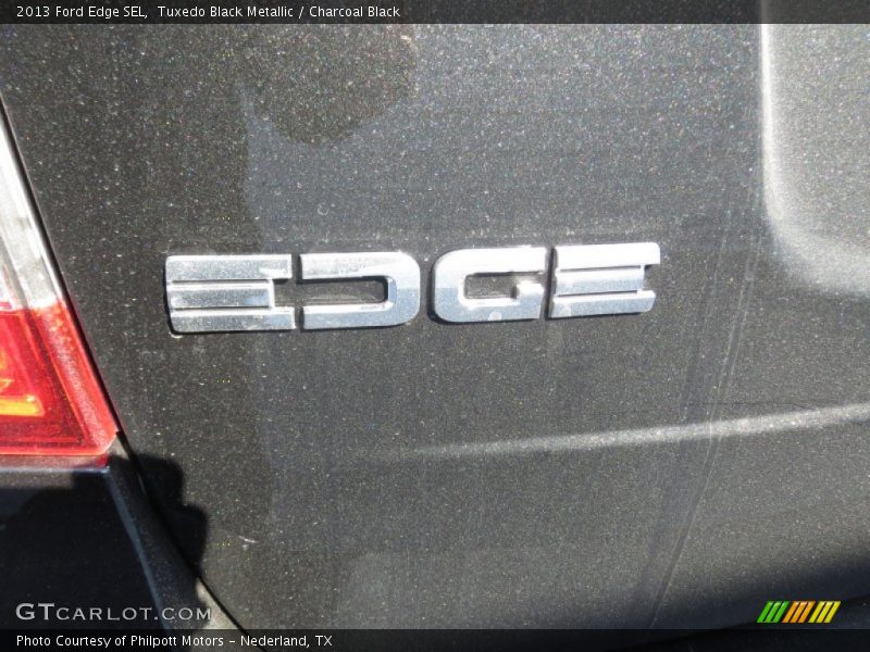 Tuxedo Black Metallic / Charcoal Black 2013 Ford Edge SEL