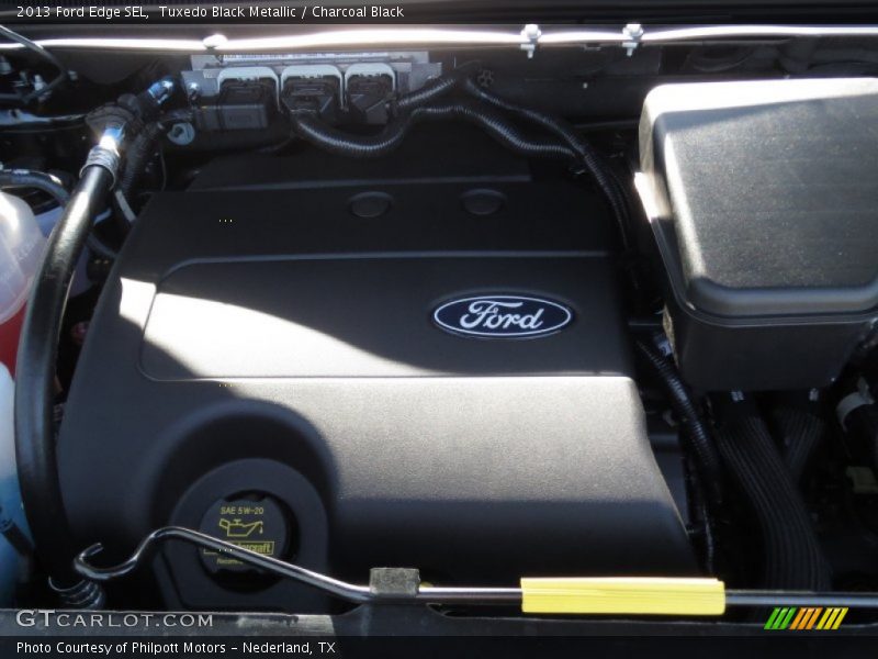 Tuxedo Black Metallic / Charcoal Black 2013 Ford Edge SEL