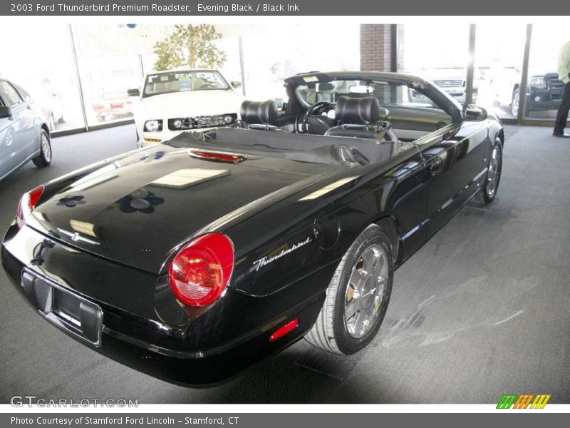Evening Black / Black Ink 2003 Ford Thunderbird Premium Roadster