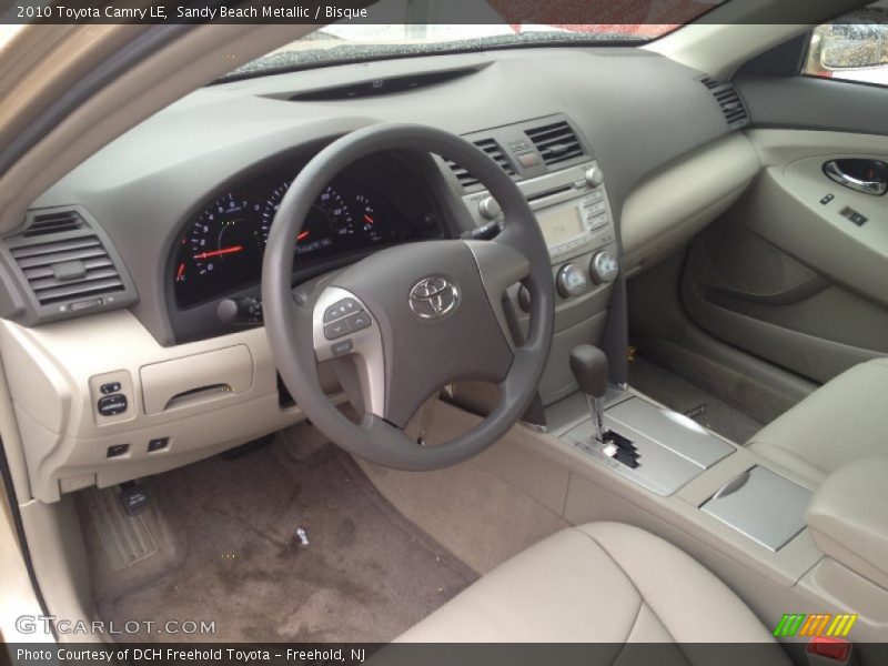 Sandy Beach Metallic / Bisque 2010 Toyota Camry LE