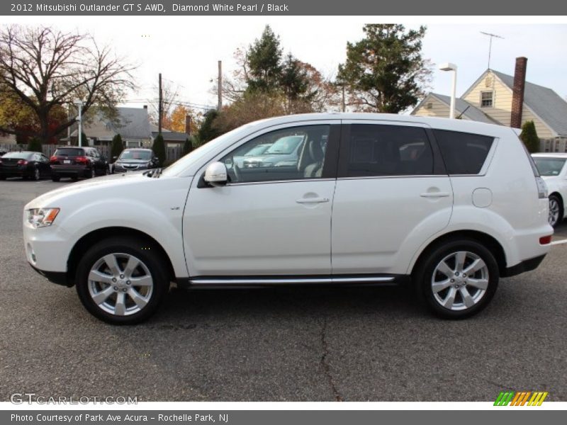  2012 Outlander GT S AWD Diamond White Pearl