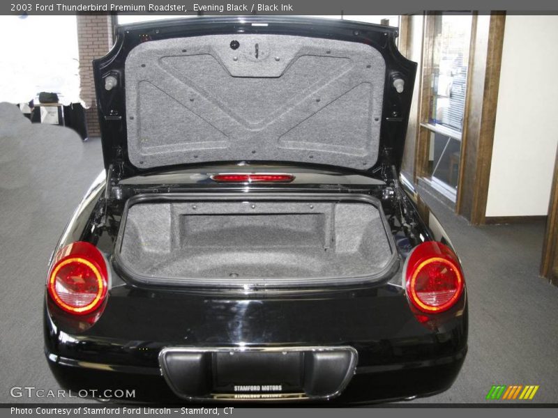 Evening Black / Black Ink 2003 Ford Thunderbird Premium Roadster