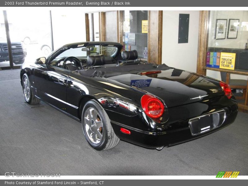 Evening Black / Black Ink 2003 Ford Thunderbird Premium Roadster