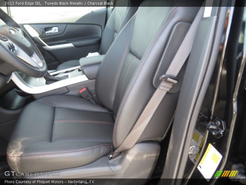 Tuxedo Black Metallic / Charcoal Black 2013 Ford Edge SEL