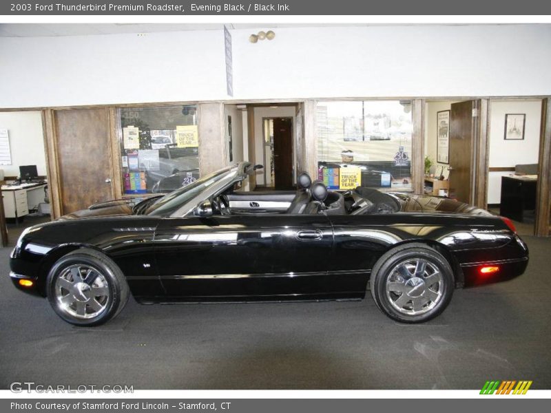 Evening Black / Black Ink 2003 Ford Thunderbird Premium Roadster