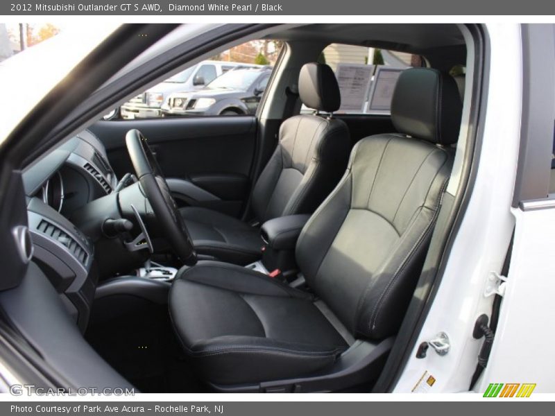 Front Seat of 2012 Outlander GT S AWD