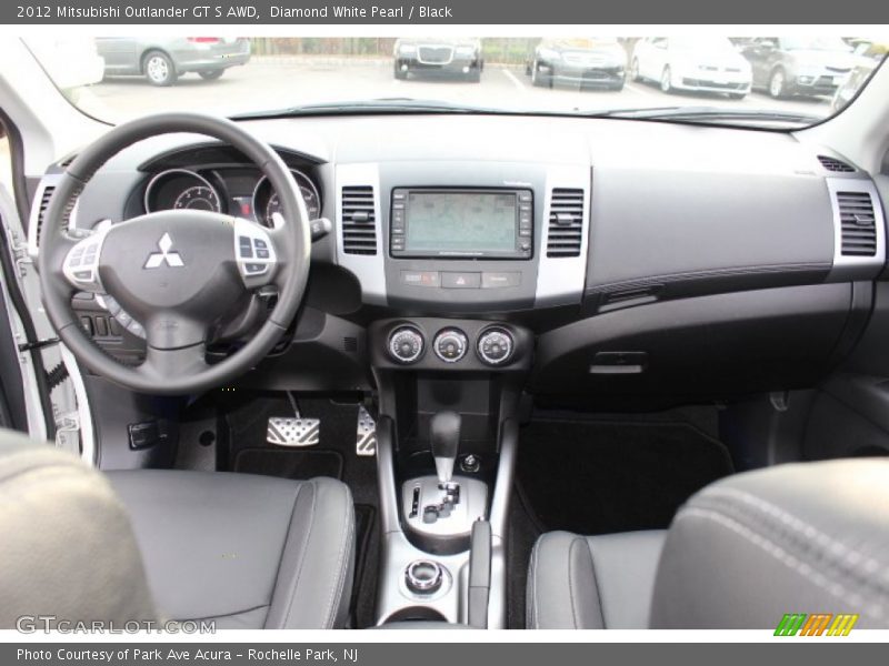 Dashboard of 2012 Outlander GT S AWD