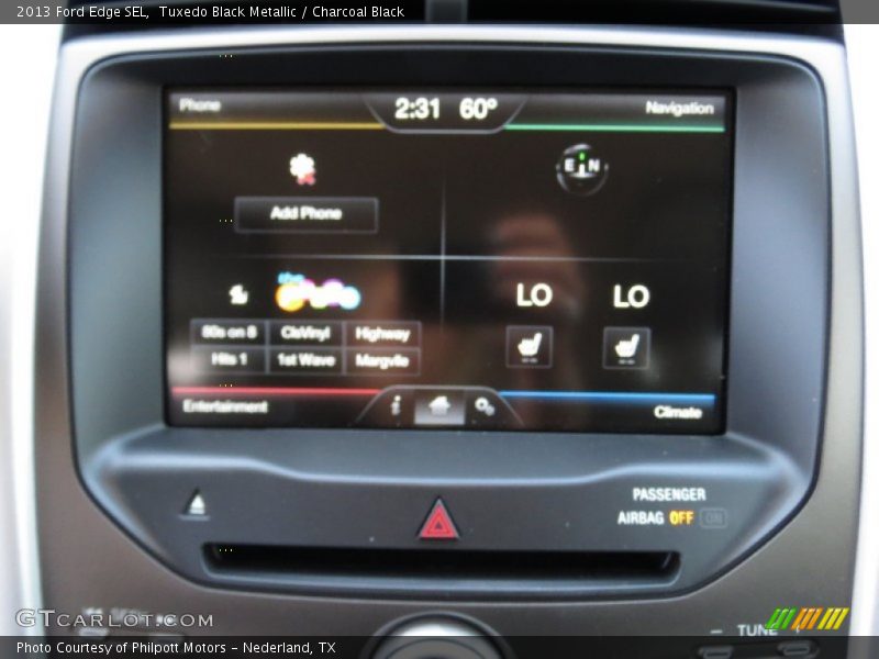 Tuxedo Black Metallic / Charcoal Black 2013 Ford Edge SEL