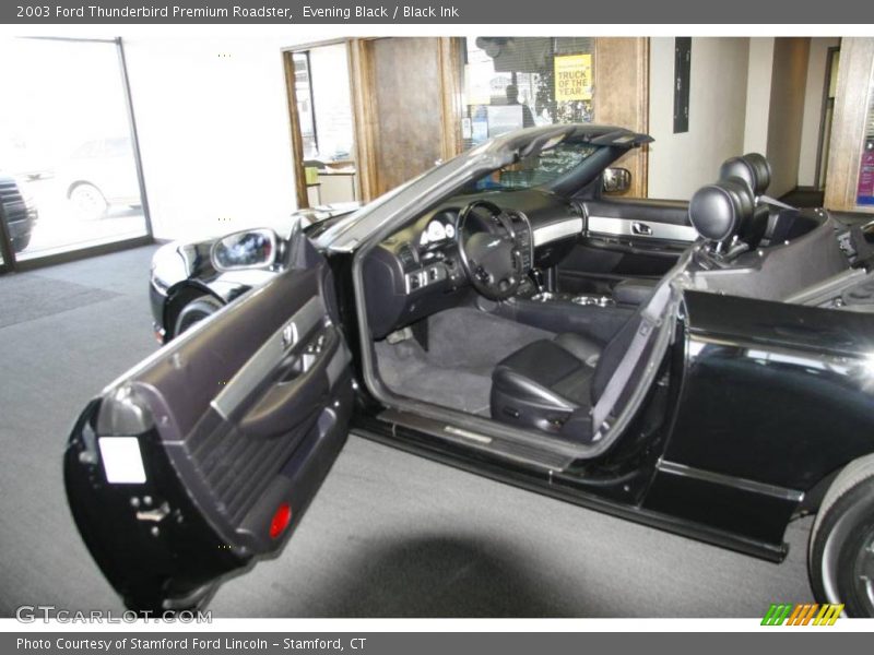 Evening Black / Black Ink 2003 Ford Thunderbird Premium Roadster