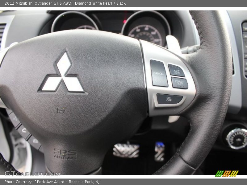 Controls of 2012 Outlander GT S AWD