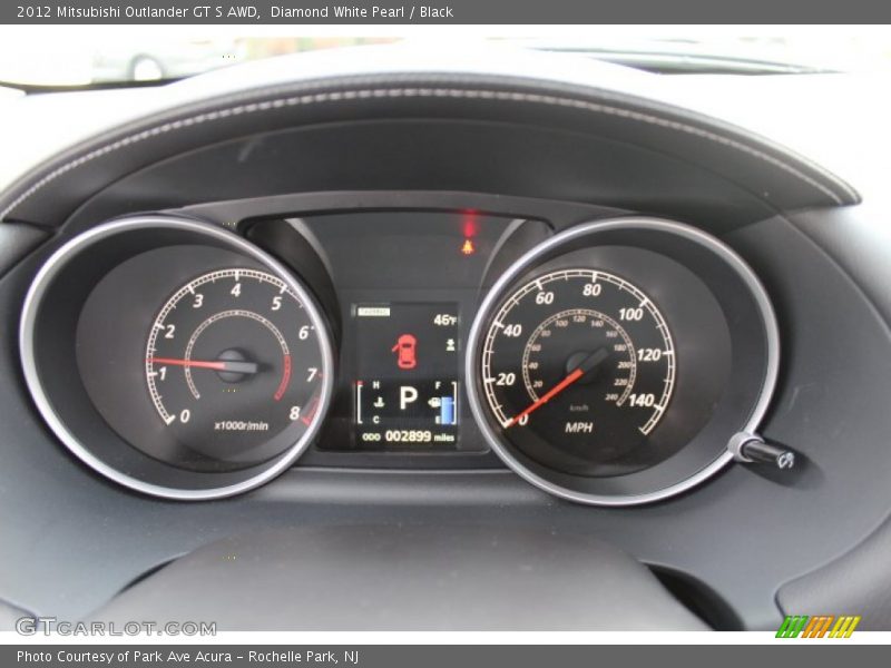  2012 Outlander GT S AWD GT S AWD Gauges