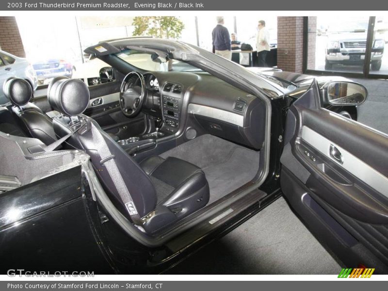 Evening Black / Black Ink 2003 Ford Thunderbird Premium Roadster