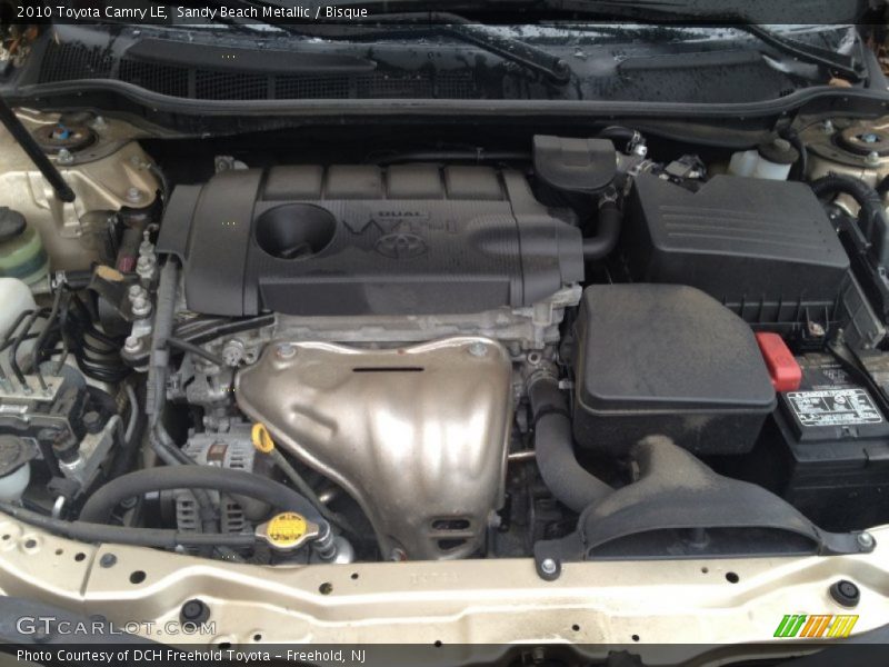 Sandy Beach Metallic / Bisque 2010 Toyota Camry LE