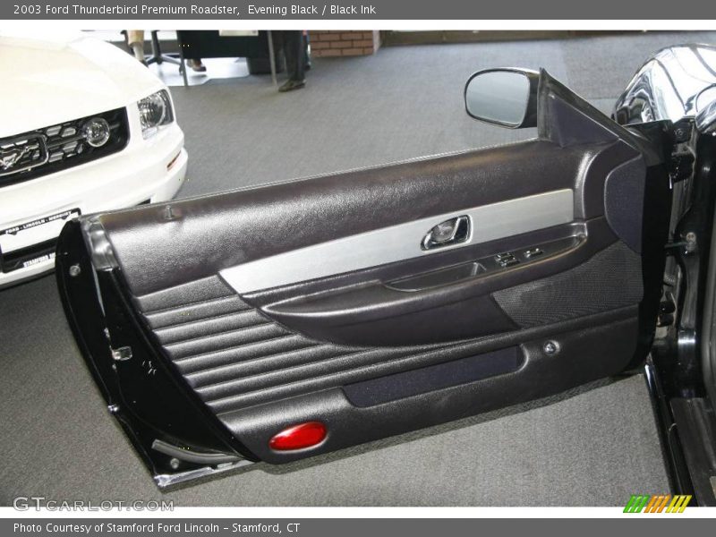 Evening Black / Black Ink 2003 Ford Thunderbird Premium Roadster