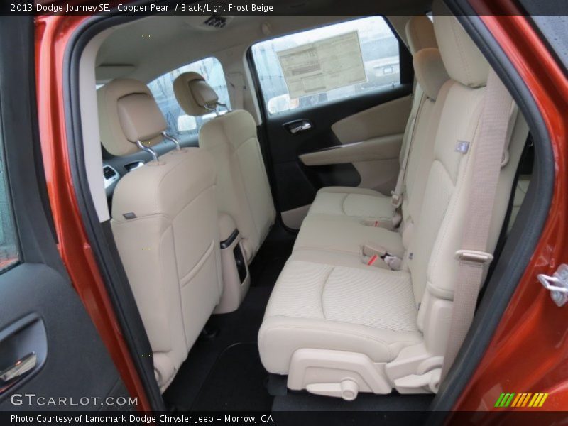 Copper Pearl / Black/Light Frost Beige 2013 Dodge Journey SE