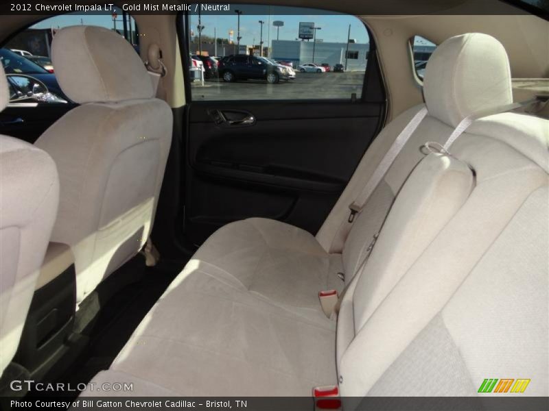 Gold Mist Metallic / Neutral 2012 Chevrolet Impala LT