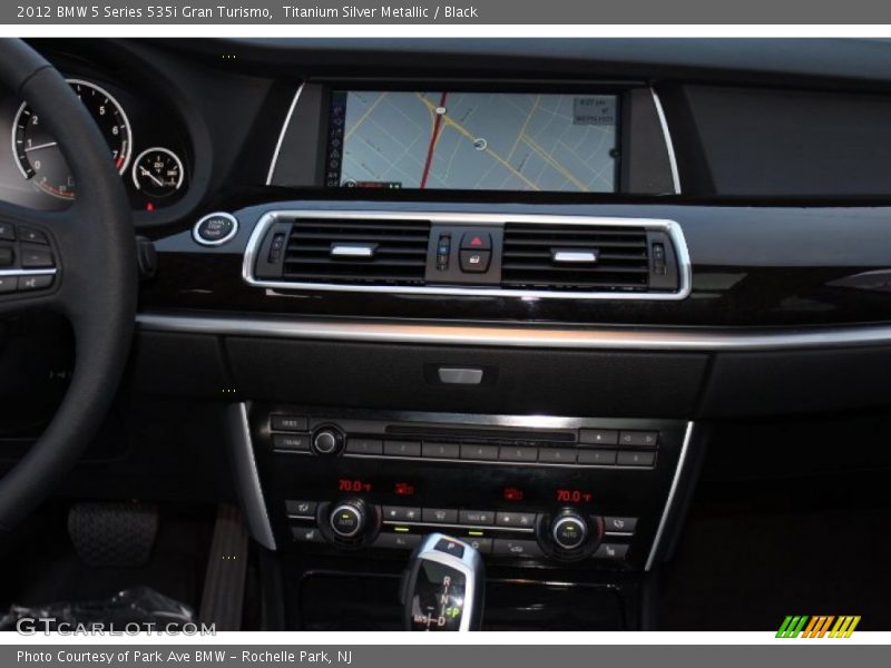 Titanium Silver Metallic / Black 2012 BMW 5 Series 535i Gran Turismo
