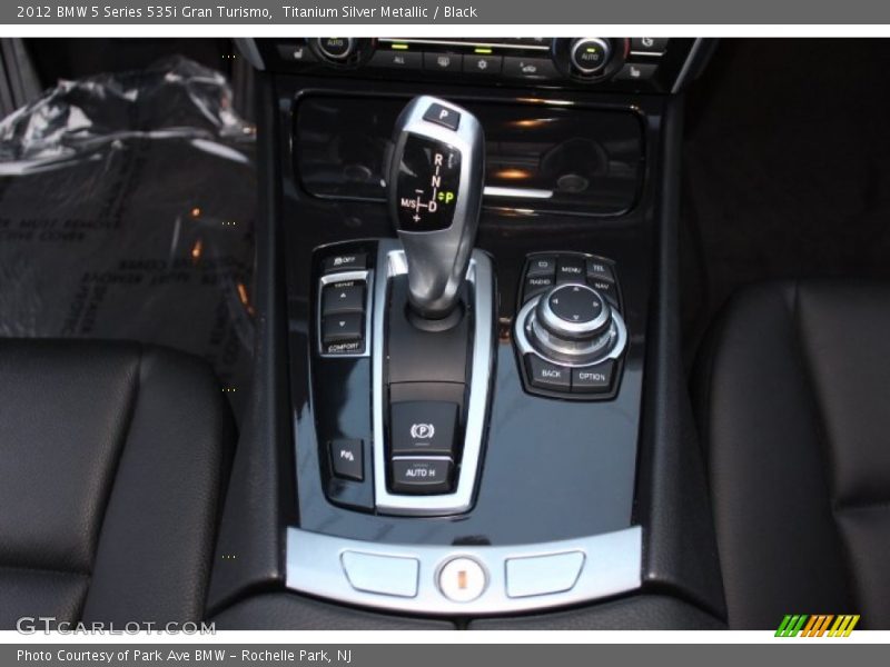Titanium Silver Metallic / Black 2012 BMW 5 Series 535i Gran Turismo