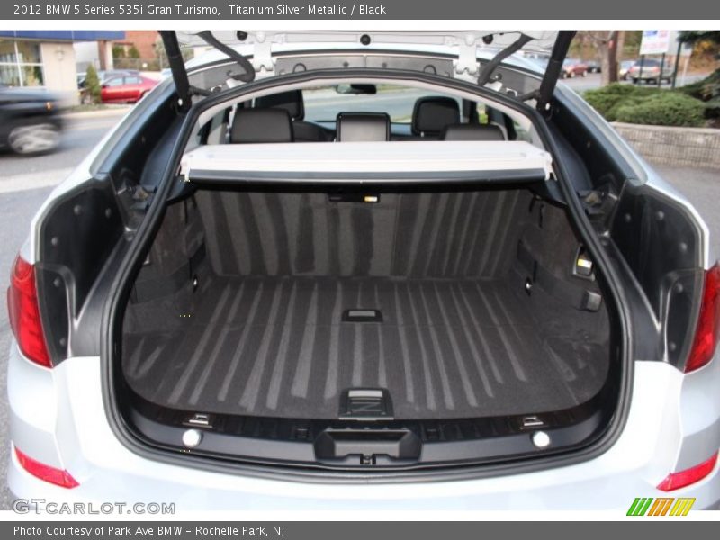 Titanium Silver Metallic / Black 2012 BMW 5 Series 535i Gran Turismo