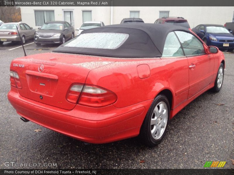 Magma Red / Ash 2001 Mercedes-Benz CLK 320 Cabriolet