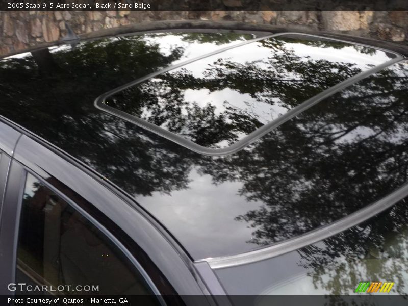 Black / Sand Beige 2005 Saab 9-5 Aero Sedan