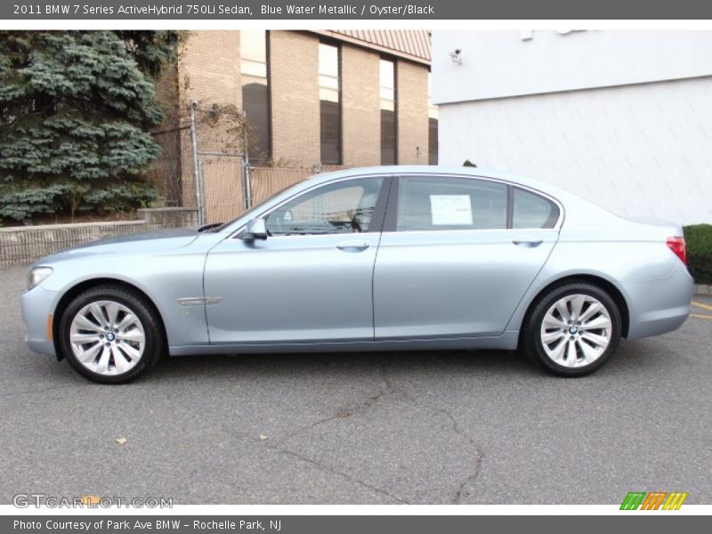  2011 7 Series ActiveHybrid 750Li Sedan Blue Water Metallic