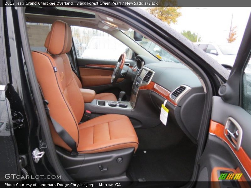 Front Seat of 2013 Grand Cherokee Overland