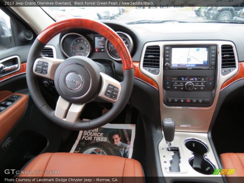 Dashboard of 2013 Grand Cherokee Overland