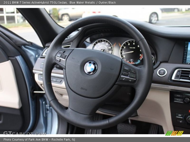  2011 7 Series ActiveHybrid 750Li Sedan Steering Wheel