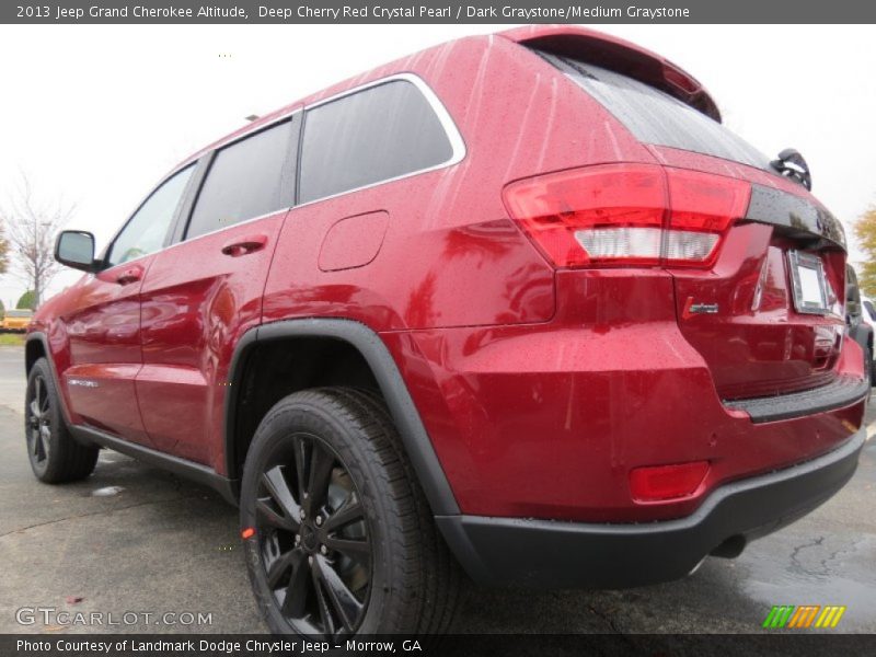 Deep Cherry Red Crystal Pearl / Dark Graystone/Medium Graystone 2013 Jeep Grand Cherokee Altitude