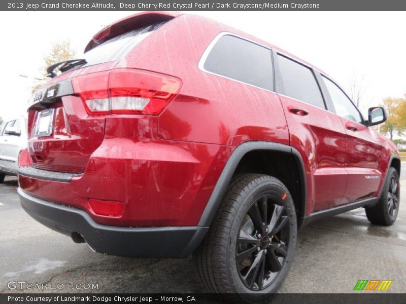 Deep Cherry Red Crystal Pearl / Dark Graystone/Medium Graystone 2013 Jeep Grand Cherokee Altitude