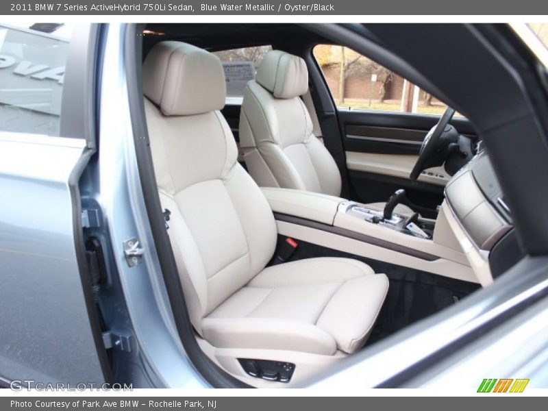 Blue Water Metallic / Oyster/Black 2011 BMW 7 Series ActiveHybrid 750Li Sedan