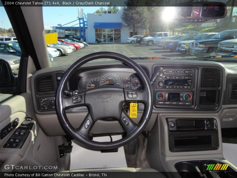 Black / Gray/Dark Charcoal 2004 Chevrolet Tahoe Z71 4x4