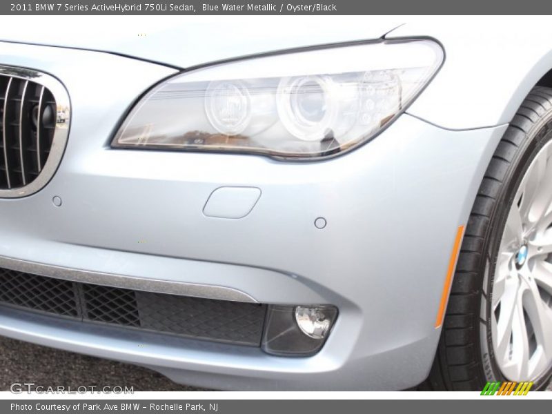 Blue Water Metallic / Oyster/Black 2011 BMW 7 Series ActiveHybrid 750Li Sedan