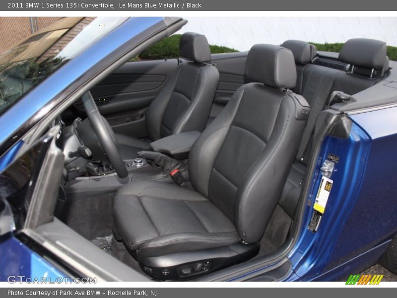 Front Seat of 2011 1 Series 135i Convertible