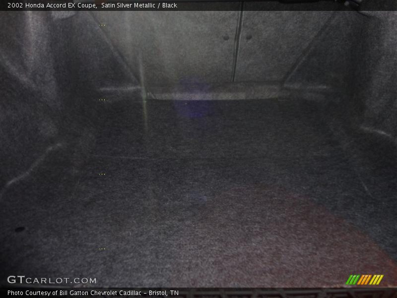 Satin Silver Metallic / Black 2002 Honda Accord EX Coupe