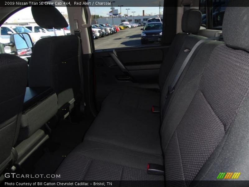 Red Alert / Charcoal 2009 Nissan Titan SE Crew Cab 4x4