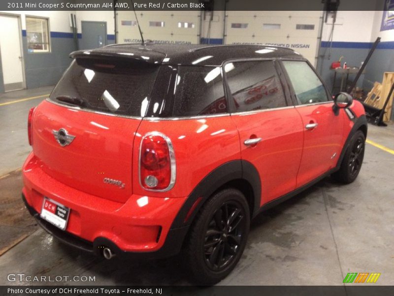 Pure Red / Carbon Black 2011 Mini Cooper S Countryman All4 AWD