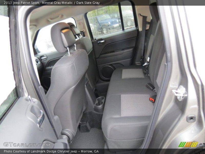 Mineral Gray Metallic / Dark Slate Gray 2013 Jeep Patriot Sport
