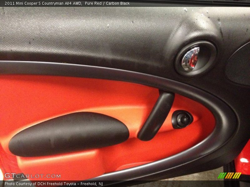 Pure Red / Carbon Black 2011 Mini Cooper S Countryman All4 AWD