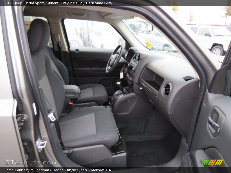 Mineral Gray Metallic / Dark Slate Gray 2013 Jeep Patriot Sport