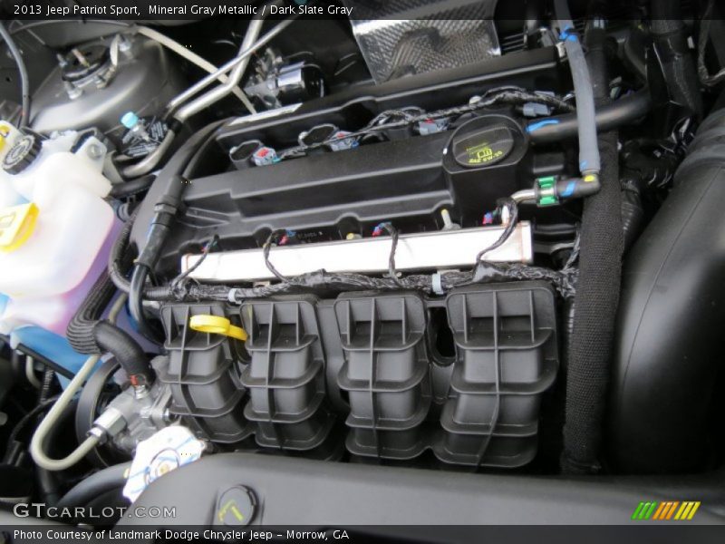 Mineral Gray Metallic / Dark Slate Gray 2013 Jeep Patriot Sport