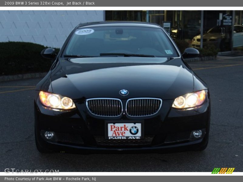 Jet Black / Black 2009 BMW 3 Series 328xi Coupe